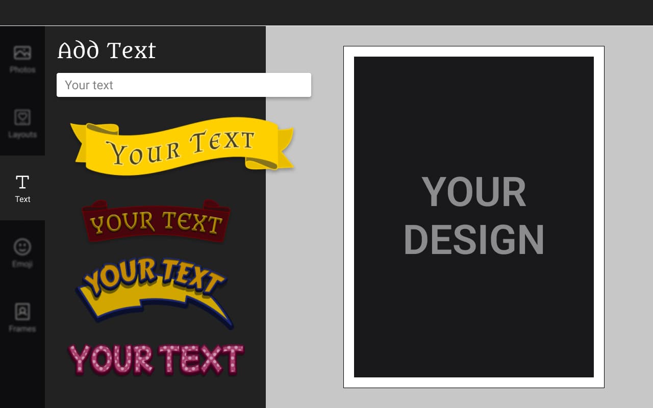 Mockup Text