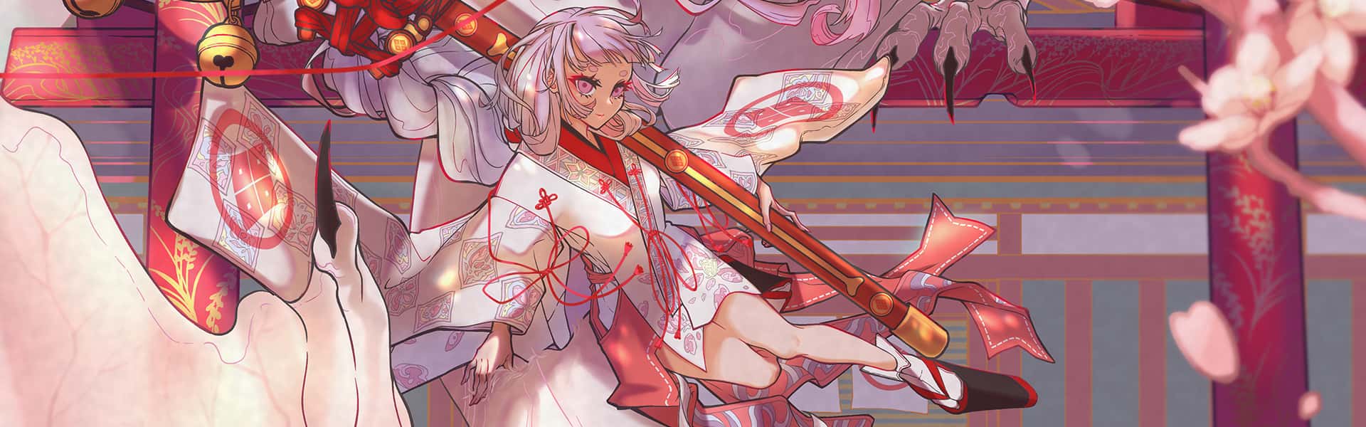 Demon Hunter Silver B2C Webbanner 1920X600